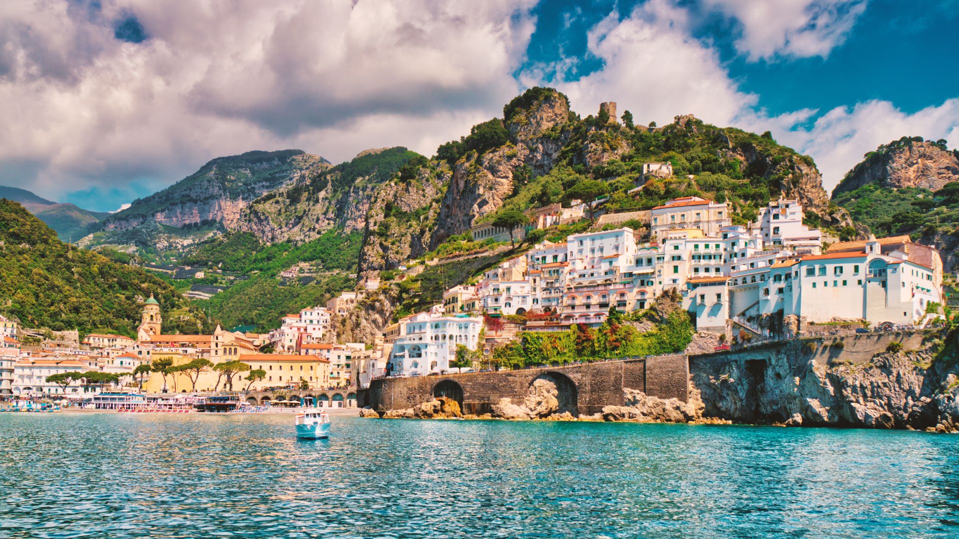 Amalfi rannikon patikointimatka - Sorrento Italian matkat