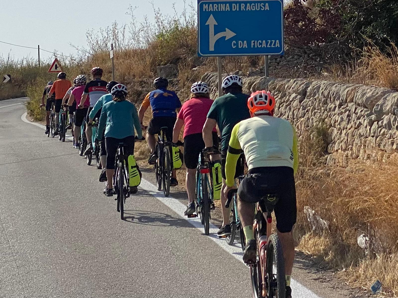 Sisilian pyöräilymatka - Italia
