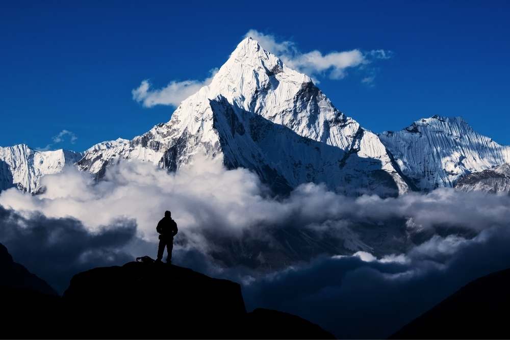 Nepal island peak matka - Mt Everest maisemia 
