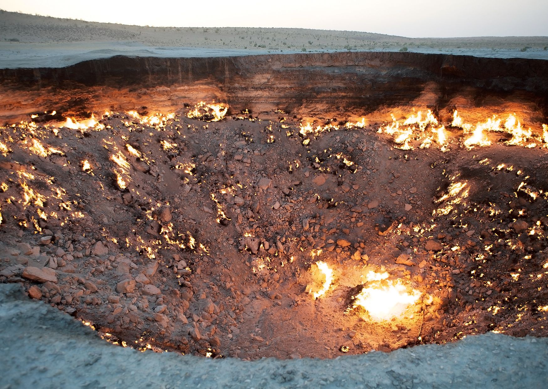 Darvazan kaasukraatteri Turkmenistanissa