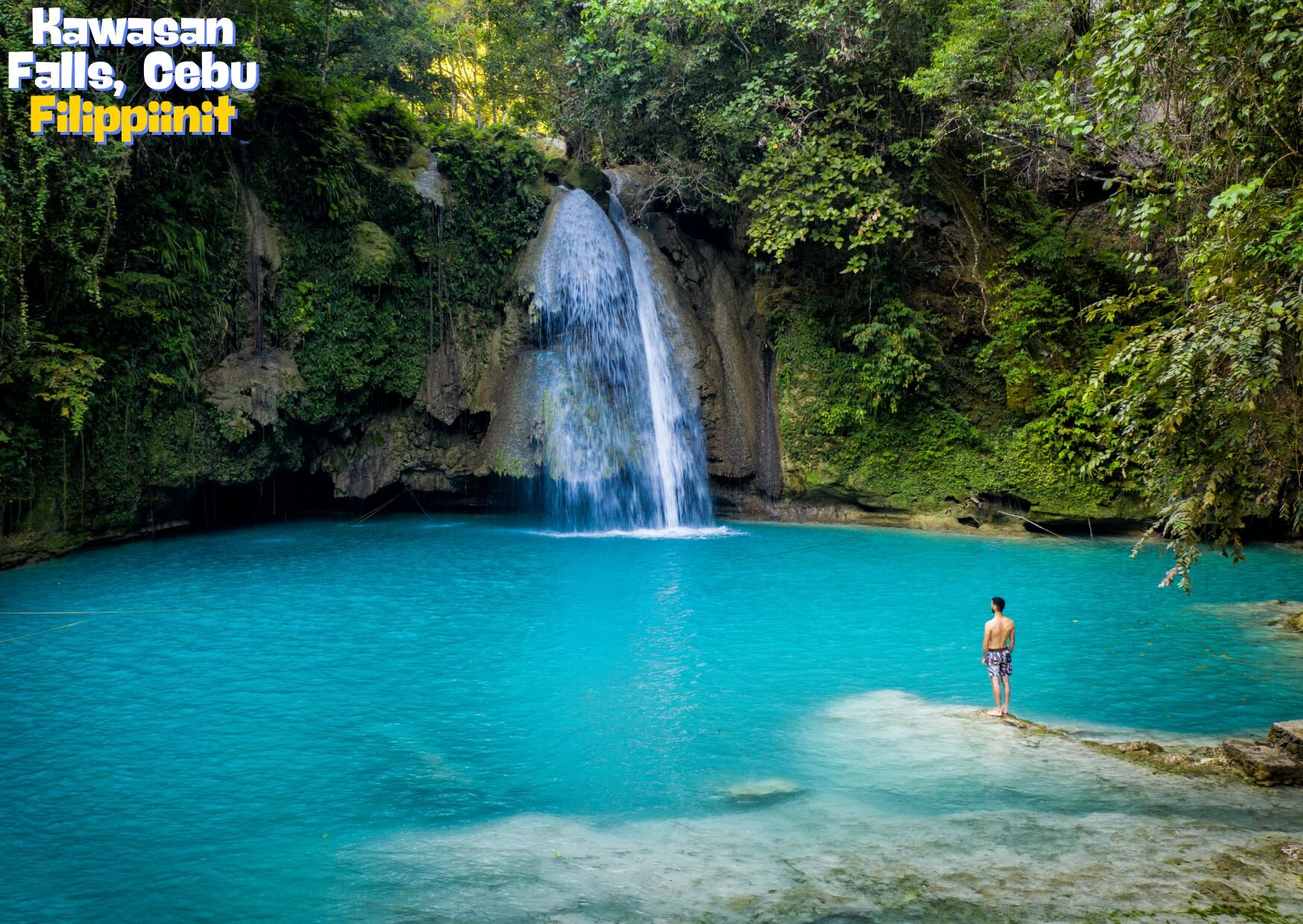 Kawasan Falls, Cebu Filippiinit