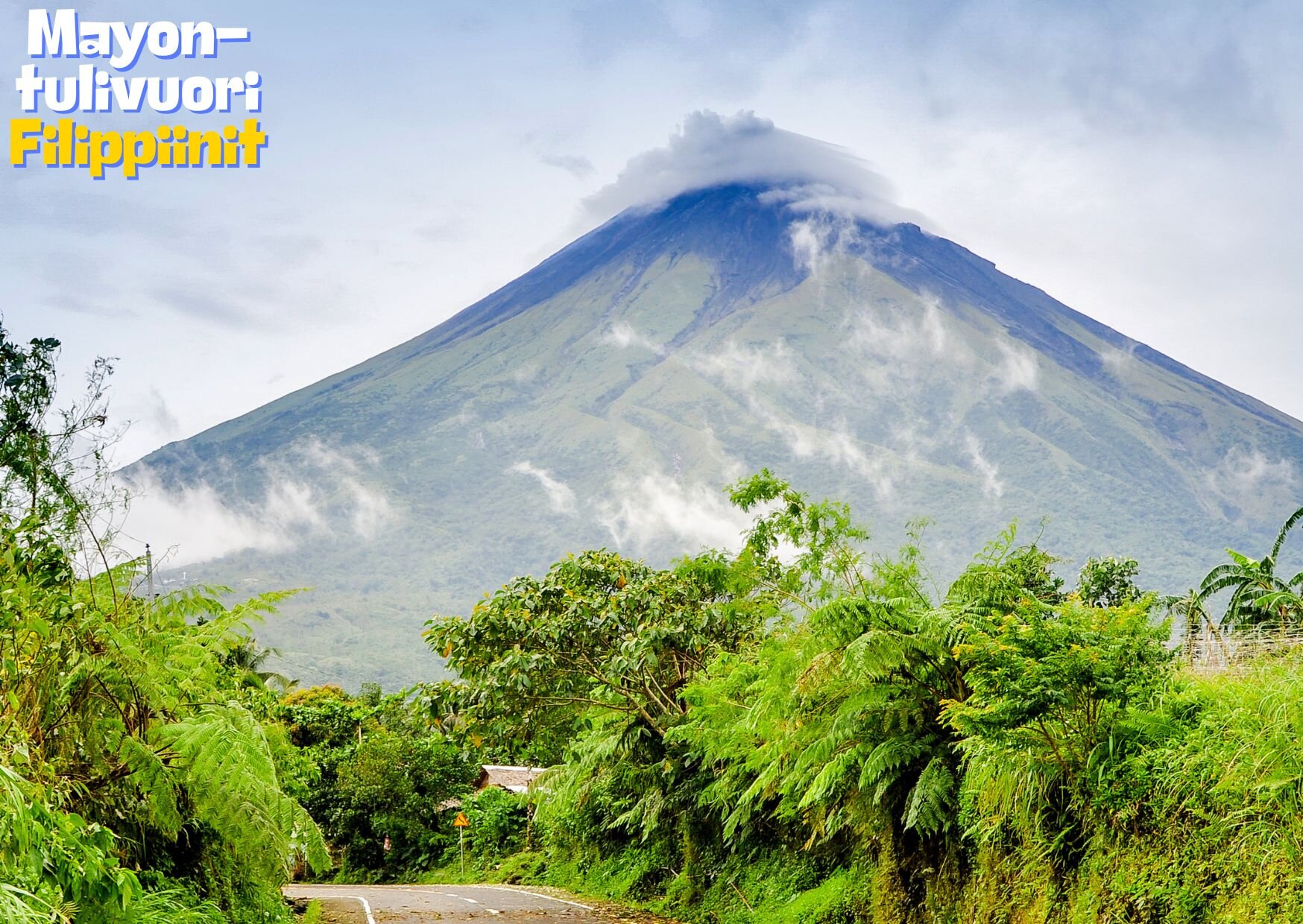 Mayon-tulivuori Filippiinit