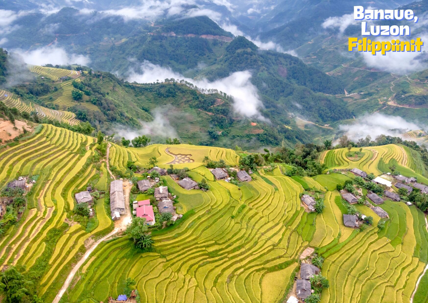 Banaue, Luzon Filippiinit