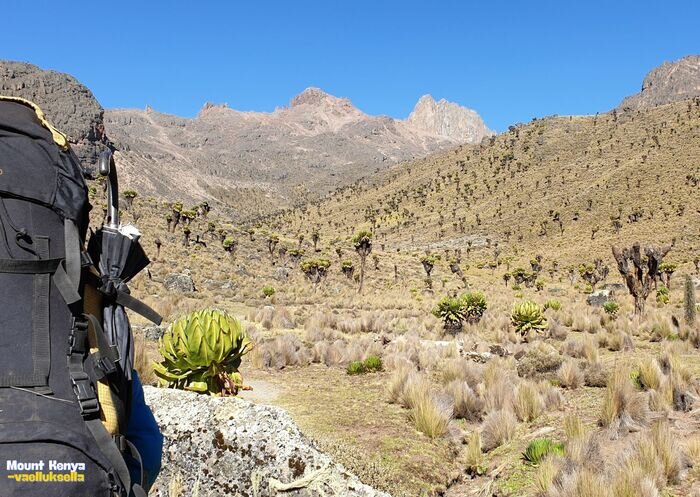 Mt kenya vaellus